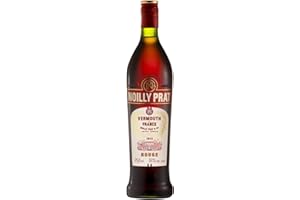Noilly Prat Rouge Vermouth, 16 % vol., 75 cl/750 ml, Apéritif Français Idéal pour Cocktail Martini, Composé de 29 Herbes Aromatiques et Épices dont l’Orange Douce, la Cannelle et les Fèves de Cacao