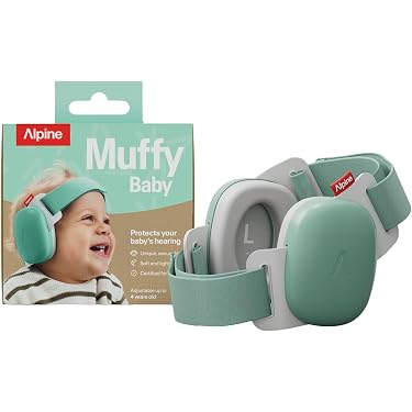 Casque Anti-bruit Bébé 2 En 1 - Cache-oreilles Réglable Avec 2 Bandeaux - Protection Auditive Pour Nourrissons Et Enfants Jusqu'à 48 Mois