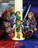  Legend of Zelda, The Mini-Póster con diseño de Ocarina of Time + Empire