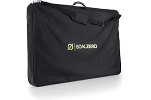 Goal Zero Large Boulder Travel Bag ÉTUI Panneau Solaire Unisexe Adulte, Noir