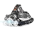 Care 4 16000 High Lumens Brightest LED Head Lamp, Rechargeable Headlamp for Adults Super Bright Zoomable Headlight 4 Modes 90° Adjustable IPX5 Waterproof Lightweight Headlamps for Camping