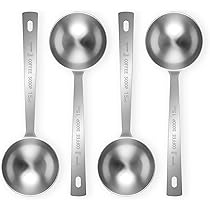 Set De 4 Cuillères/camp Mug En Métal émaillé Vert Moucheté – Vaisselle Camping