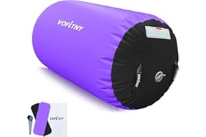 VOFiTNY Gymnastics Tumbling Equipment Air Barrel Inflatable Octagon Tumbler Roller Back-bend Trainer Chearleeding Mat Without Pump
