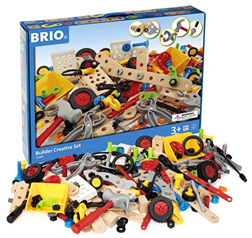 KAUFEN  BRIO 34589 - Builder Kindergartenset 270-teilig, Bau Konstruktionsspielzeug