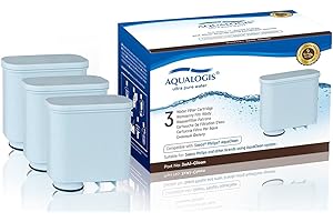Aqualogis® Al-Clean Cartouche de filtre à eau anti-calcaire Compatible avec Saeco CA6903/01 AquaClean Pour machines à café Philips Saeco