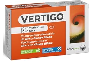 AGIPS FARMACEUTICI Acúfeno Zumbido en el Oído Vértigo Suplemento Alimenticio con Zinc Ginkgo Biloba 30 comprimidos Vertigo Agips