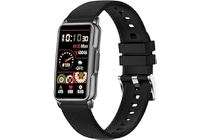 ECOSOON Smartwatch Donna, Orologio Smartwatch Donna Impermeabile IP68 Contapassi Polso Donna con Cardiofrequenzimetro, SpO2, Sonno, 123 Sportivo, Smart Band Orologio Fitness Donna per Android iOS