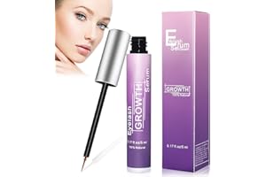 FQQF 5ML Siero Ciglia,Siero Ciglia Allungante,Il Miglior Siero per Ciglia e Sopracciglia,Booster Ciglia per Ciglia Lunghe,Dense e Belle,Ideale per Infoltimento Ciglia