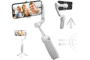 ZHIYUN Smooth Q4 [Official] stabilizator do smartfona z wbudowanym kijkiem do selfie, 3-osiowy gimbal do telefonu iPhone (z statywem)