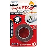 VODASEAL Superfix Mounting Tape, 20 Millimeters x 1.5 Meters, Grey