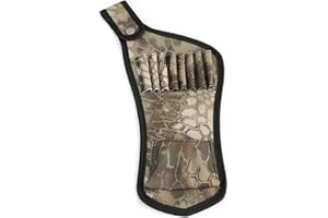 ONIISSY Borsa impermeabile per faretra di frecce con mani intercambiabili, faretra per tiro con l'arco, balestra, faretra, faretra, faretra per anca e freccia, tasca per appendere la vita, migliora le