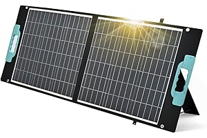 enjoy solar 100 W 12 V Gaia torba solarna, składany moduł solarny, zewnętrzny panel słoneczny z 3 portami USB do ładowania telefonów komórkowych i tabletów, idealna do kamperów, łodzi, na kemping i w sytuacjach awaryjnych