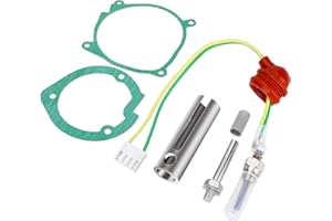 Linkstyle Diesel Heater Glow Plug Kit, 12V Glow Plug Repair Kit with Gaskets & Wrench, Ceramic Gaskets Strainers for Webasto Eberspacher D2 D4 D4S 75w-98w