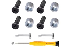 ZHUROUPU Zamiennik śruby PS5 SSD do konsoli PS5, do PS5 SSD, zestaw naprawczy śrub i pierścieni do konsoli Playstation 5, dysk półprzewodnikowy z narzędziem śrubokręt (12 szt.), CL-ZR-132