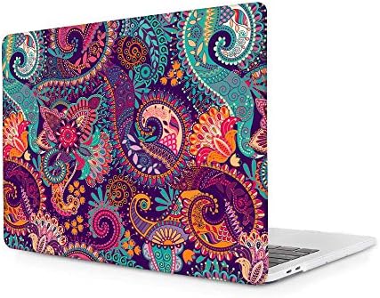 MacBook Pro 15 Case 2016,Ultra Slim Plastic Hard Case for Macbok Pro 15" with Touhc Bar A1707 (Newest Version with touch bar,Release October 2016),Paisley Pattern