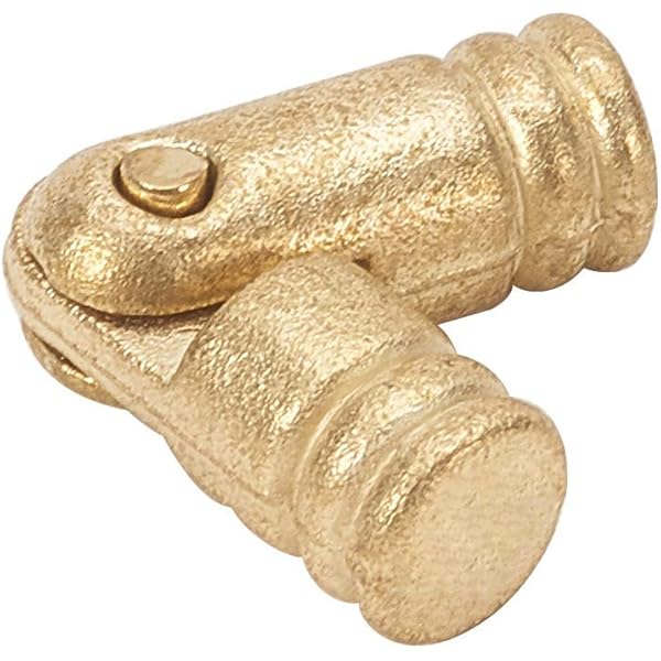 JianLing 2PCS Antique Brass Decorative Hinges 85x30x8mm With Copper Nails Wooden Box Hinges - View #4