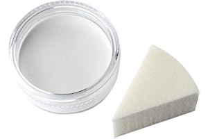 KING OF HALLOWEEN.DE Maquillage aqua de qualité supérieure avec éponge pour les fêtes d'enfants Fêtes à thème Halloween carnaval vampires zombies clowns Blanche