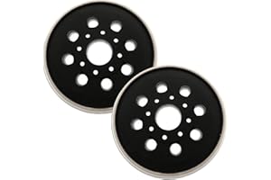 ANBOO 2 Stück Schleifteller 125 mm klett Stützteller für Bosch, schleifplatte 125 mm mit Klett für Bos-ch PEX 220 A, GEX 125-1 AE, PEX 220 AE, Skil 7402/7490