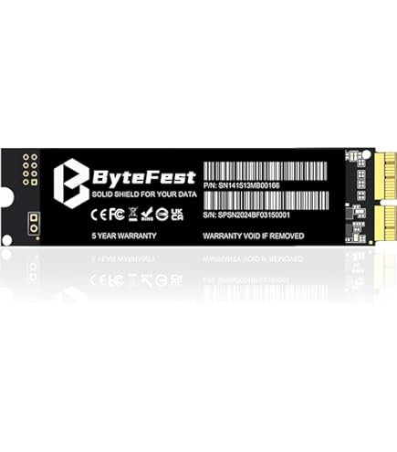 S SHARKSPEED Mac SSD 1TB NVMe M.2 PCIe Gen3.0x4 Disco Duro Sólido