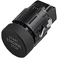 YAOPEI Engine Start Stop Button for Skoda Superb Karoq Kodiaq Octavia Scala 3V0905217A 3V0905217 Car Ignition Starter Switch Engine Push Start Button