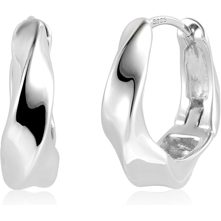 Creolen Zilver met Zirkonia stenen LARGE - Diameter 40 MM Creolen Zilver met Zirkonia stenen LARGE - Diameter 40 MM