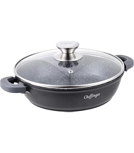Westinghouse Sauteuse à Induction 28cm Avec Couvercle - Édition Spéciale Anti-adhésive