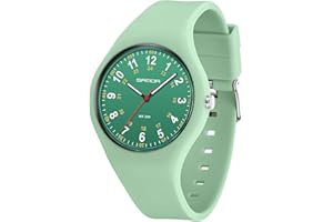 Forrader Analog Unisex Watches Waterproof Sports Watches for Nurse Medical Professionals, Women, Men, Students, Luminouse Easy Read Dial, Silicone Strap Womens Watch