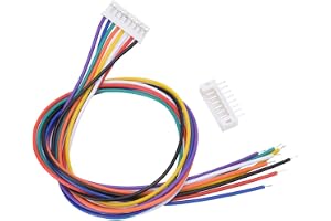 Jadeshay JST-kontakt, 20 stycken (10 par) 2,0 mm elektrisk kontakt 8 ingångar med 30 cm kabel för frånkopplingar och anslutni