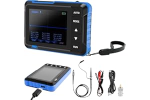 DANDELIONSKY DSO153 2 in 1 Oscilloscope & DDS Signal Generator, Handheld Digital Oscilloscope Small Automotive Oscilloscope with 2.8 inch TFT, 1MHz Bandwidth, 5MS/s Sampling Rate, Auto/Nomal/Single Trigger