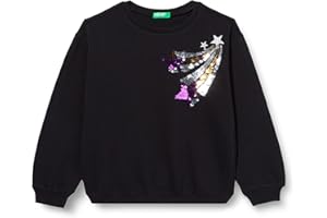 United Colors of Benetton Sudadera DE Cuello Redondo DE Manga Larga para Niñas