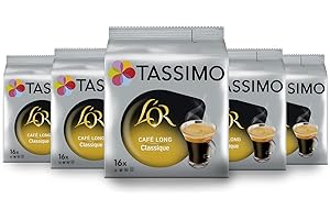 Tassimo Café Long Classique L'OR, Lot de 80