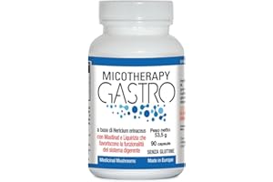 AVD REFORM | Micotherapy Gastro — Integratore con Hericium, Mastinat e liquirizia per il benessere gastrico e la protezione delle mucose — 90 capsule — Made in Italy