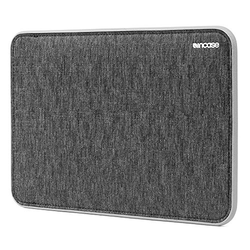 Incase ICON Sleeve Hülle mit TENSAERLITE Bumper für 12" MacBook - Schwarz Melliert