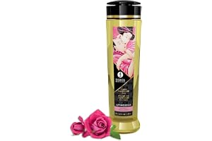 Shunga Aphrodisia/Roses Olja, Transparent, 240 ml