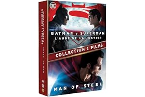Coffret batman vs superman 2 films : l'aube de la justice ; man of steel