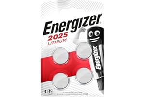 Energizer Lithium Battery CR2025 3 V Ref e300520500 Pack 4 150540