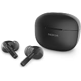 Nokia BH 805 Noise Cancelling Earbuds, cuffie wireless Bluetooth, durata di  20 ore, impermeabilità IPX5, comandi smart touch, ricarica rapida, custodia  di ricarica, blu : Amazon.it: Elettronica