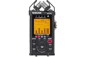 Tascam DR-44WLB - Registratore audio mobile, Nero