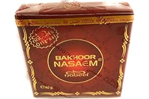 Nabeel Perfumes Heritage Collection Bakhoor Nasaem Incense 40 g White