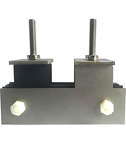 TIBROMTACK Platin-Titan-Anode, Titan, platiniert, für Schmuck, 2 x 4 Zoll