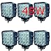 Produktbild Miracle 6 x 48W LED Offroad Flutlicht Reflektor Scheinwerfer Arbeitslicht SUV, UTV, ATV 12V-24V Arbeitsscheinwerfer Arbeitsleuchte