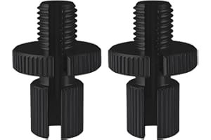 ‎BE IN YOUR MIND Be In Your Mind 2 x Bremskupplungskabel, Leitungseinstellschraube, M10 x 1,25, Drosselklappen-Einstellschraube für Motorrad, Fahrrad, Roller, ATV, Schwarz