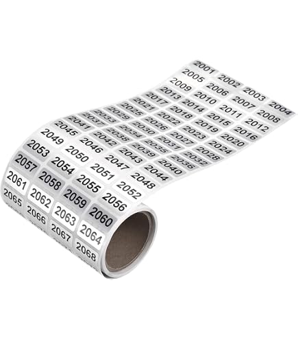 Étiquettes Autocollantes Lettre T 1 Pouce - 500 Pièces Par Rouleau, Semi-Brillant, Noir - Organisation Bureau/Maison