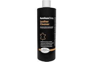 Ultra Furniture Clinic Leather Cleaner - Wielofunkcyjny środek do czyszczenia skóry | Środek do czyszczenia skóry samochodów i mebli, sofy, buty, torby (500 ml)