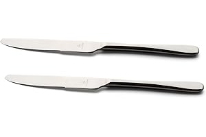 GRUNWERG WINDSOR CARDED Windsor noże obiadowe ze stali nierdzewnej, zestaw 2 szt.