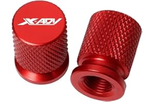 CHENNINI Cappucci per valvole pneumatici Per Hon@&da XADV X ADV X-ADV 750 350 150 2021-2024 2025 Accessori Moto Tappi Coprivalvola Pneumatici In Alluminio CNC(Red)