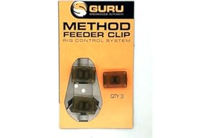 Guru Method Feeder Clips Rig Control System Pack Of 3