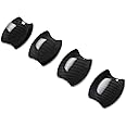 Beautost for Nissan Kicks 2024 2023 2022 2021 Door Bowl Handle Cover Trims (Carbon Fiber Black)