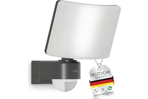 ‎OKTAPLEX LIGHTING Oktaplex Cali LED Strahler mit Bewegungsmelder Außen warmweiß 30W 2200lm IP65 Außenstrahler anthrazit 3000K Außenbeleuchtung mit Master Funktion
