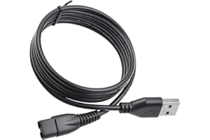 BOEEA Charger Compatible with GLAKER Hair Clippers for Men,Hair Clippers Charger Cord Replacement fits Limural Hair Clipper, Power Cord Supply Adapter